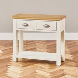 The Furniture Market Cotswold Cream Painted Console Table - thumbnail 6