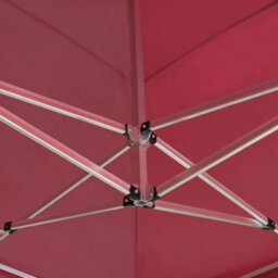 Berkfield Professional Folding Party Tent Aluminium 6X3 M Wine Red - thumbnail 5