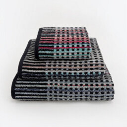 Allure Bath Fashions Carnival Multicoloured Recycled Cotton Pair Of Bath Towels - thumbnail 6