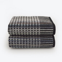 Allure Bath Fashions Carnival Multicoloured Recycled Cotton Pair Of Bath Towels