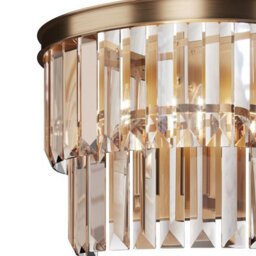 Luminosa Lighting Luminosa Maytoni Revero Classic Wall Lamp Gold E14 - thumbnail 5