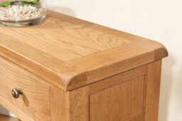 Buttercup Farm Shrewsbury Console Table With 2 Drawers - L35 X W85 X H77 Cm - Oak - thumbnail 4