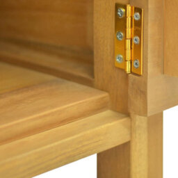 Berkfield Bathroom Cabinet 60X40X75 Cm Solid Wood Teak - thumbnail 7
