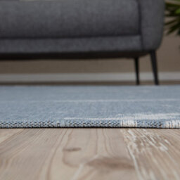 The Rugs Carina Collection  Rugs In Blue 6955 Non-Slip Machine Washable - thumbnail 4