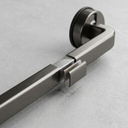 Billtix Suction Cup Towel Rack Grey : Modern Wall  Mounted, Nail-Free Bathroom Towel Rod - thumbnail 9