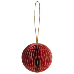 Beliani Set Of 20 Christmas Tree Ornaments Stora Paper Multicolour - thumbnail 5