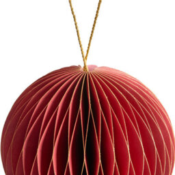 Beliani Set Of 20 Christmas Tree Ornaments Stora Paper Multicolour - thumbnail 9