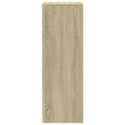 Berkfield Sideboard With Led Sonoma Oak 38X34X100 Cm Engineered Wood - thumbnail 7