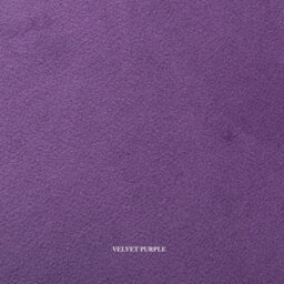 Velvet Purple Daisy Accent Chair - thumbnail 6