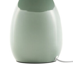 Beliani Light Green Mushroom Table Lamp 30Cm With Iron Base And High-Gloss Finish - thumbnail 6