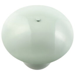 Beliani Light Green Mushroom Table Lamp 30Cm With Iron Base And High-Gloss Finish - thumbnail 3