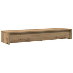 Walplus Monitor Stand With Drawers Artisian Oak 100X27X15 Cm Engineered Wood - thumbnail 7