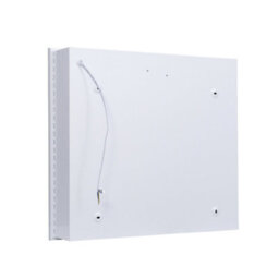 Living And Home Double Door Led Illuminated Anti Fog Mirrored Bathroom Cabinet With Touch Sensor Shaver Socket W 650mm X H 600 mm - thumbnail 4