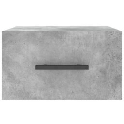 Berkfield Wall-Mounted Bedside Cabinet Concrete Grey 35X35X20 Cm - thumbnail 5