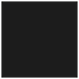 Berkfield Modern Coffee Table Black With Black Glass 80X80X35 Cm - thumbnail 3