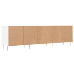 Berkfield Tv Cabinet White 150X30X44.5 Cm Engineered Wood - thumbnail 8