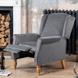 Barksdale Recliner Armchair - Grey - thumbnail 2