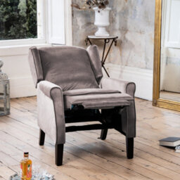 Barksdale Recliner Armchair - Grey - thumbnail 6