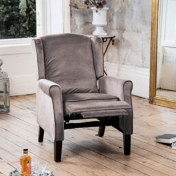 Barksdale Recliner Armchair - Grey - thumbnail 5