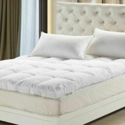 Luxury Duck Feather & Down Mattress Topper Mattress Cover Super King 180 X 200 X 12.5Cm - thumbnail 2
