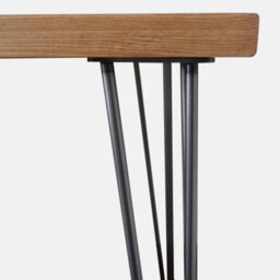 Timber Foundry Hairpin Leg Desk L150 X W60 X H75Cm Solid Pine, Walnut - thumbnail 3