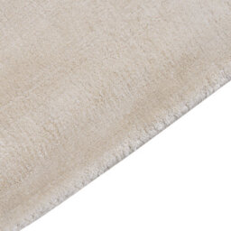 Beliani Rug Gesi Ii Light Beige 140 X 200 Cm Viscose - thumbnail 6