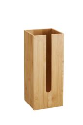 GoodHome Cervia Bamboo Freestanding Toilet Roll Storage Box (H)330mm (W)137mm - thumbnail 2