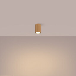 Luminosa Lighting Luminosa Karbon Minimalist Surface Mounted Ceiling Lamp 10 Gold - thumbnail 3