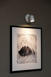 Luminosa Lighting Luminosa Coco Wall Spotlight White 1X Gu10 - thumbnail 2