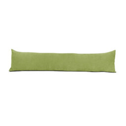 Lancashire Textiles Hollowfibre Filling (85 X 20Cm) Olive Green Chenille Draught Stopper Excluder
