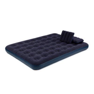 Hillington Air Bed With Pillows & Hand Pump - image 1