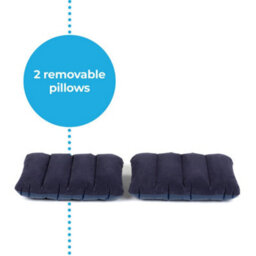 Hillington Air Bed With Pillows & Hand Pump - thumbnail 6