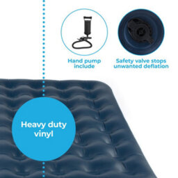 Hillington Air Bed With Pillows & Hand Pump - thumbnail 8