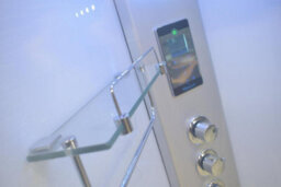 Vidalux Clearwater 1200 Left Steam Shower 1200 X 800 - White - thumbnail 4