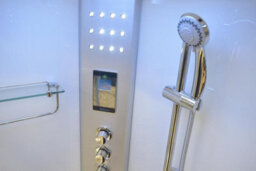 Vidalux Clearwater 1200 Left Steam Shower 1200 X 800 - White - thumbnail 3