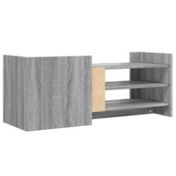 Berkfield Durable Tv Cabinet Grey Sonoma 100X35X40 Cm Engineered Wood - thumbnail 6