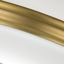 Luminosa Lighting Elstead Brompton Decorative Flush Ceiling Light Brushed Brass, Ip44 - thumbnail 4