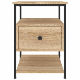 Berkfield Bedside Cabinet Sonoma Oak 40X42X56 Cm Engineered Wood - thumbnail 6