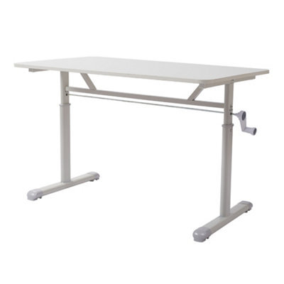 Living And Home Manual Height-Adjustable Office Desk W 1000 mm - image 1