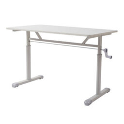 Living And Home Manual Height-Adjustable Office Desk W 1000 mm - thumbnail 1