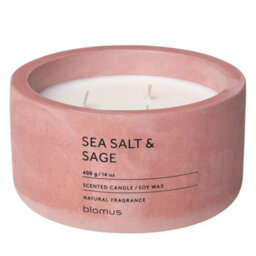 Blomus Fraga Sea Salt & Sage Scented Candle L - Withered Rose - thumbnail 1