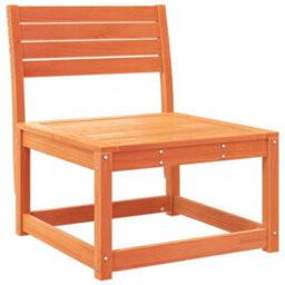 Berkfield 5 Piece Garden Sofa Set Wax Brown Solid Wood Pine - thumbnail 3