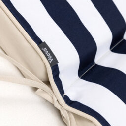 icon Double-Sided High Back Seat Pad Navy Blue Deck Stripe - thumbnail 3