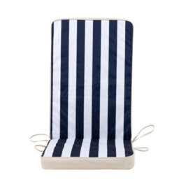 icon Double-Sided High Back Seat Pad Navy Blue Deck Stripe - thumbnail 2
