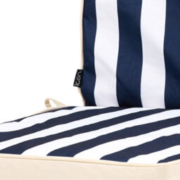 icon Double-Sided High Back Seat Pad Navy Blue Deck Stripe - thumbnail 7