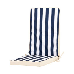 icon Double-Sided High Back Seat Pad Navy Blue Deck Stripe - thumbnail 5
