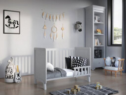 Love For Sleep Francis Cot Bed 120X60Cm With Microfiber Quilted Mattress - thumbnail 3
