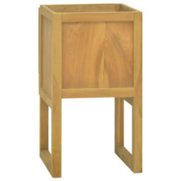 Berkfield Bathroom Cabinet 45X45X75 Cm Solid Wood Teak - thumbnail 5