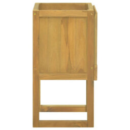 Berkfield Bathroom Cabinet 45X45X75 Cm Solid Wood Teak - thumbnail 4
