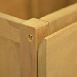 Berkfield Bathroom Cabinet 45X45X75 Cm Solid Wood Teak - thumbnail 7